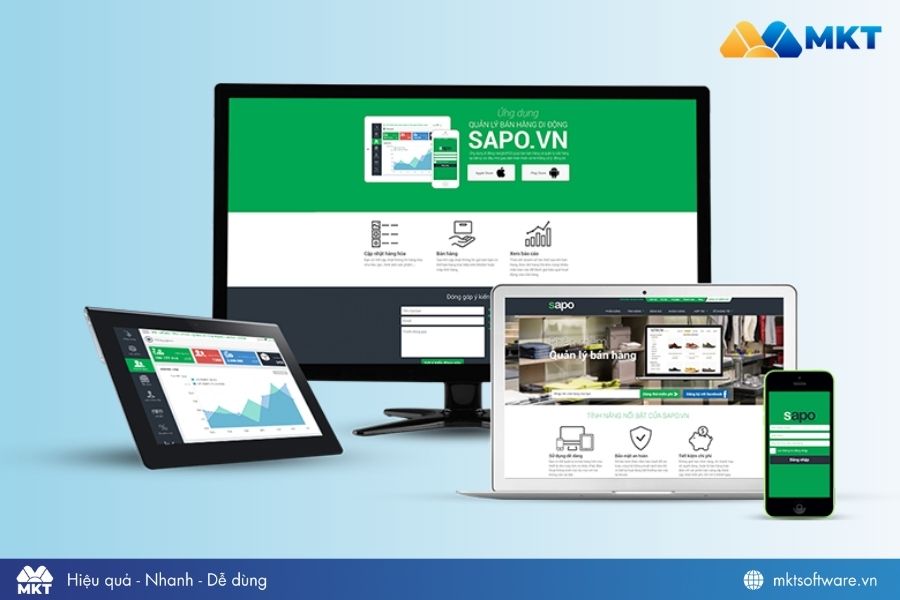 Phần mềm quản lý bán hàng đa kênh Sapo