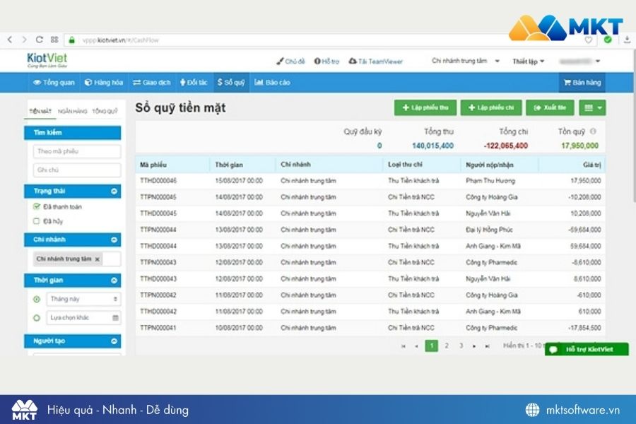 Phần mềm bán hàng KiotViet