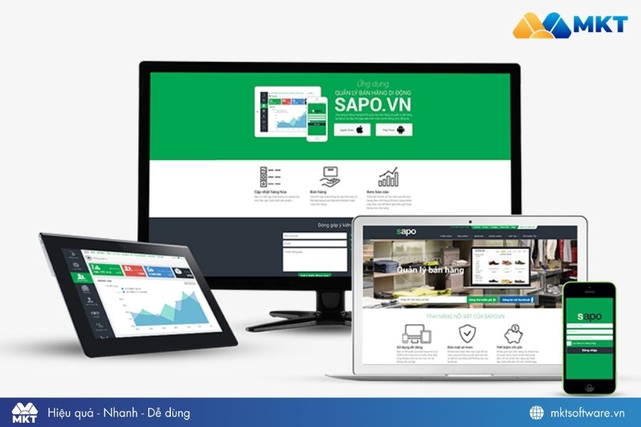 Phần mềm bán hàng đa kênh Sapo