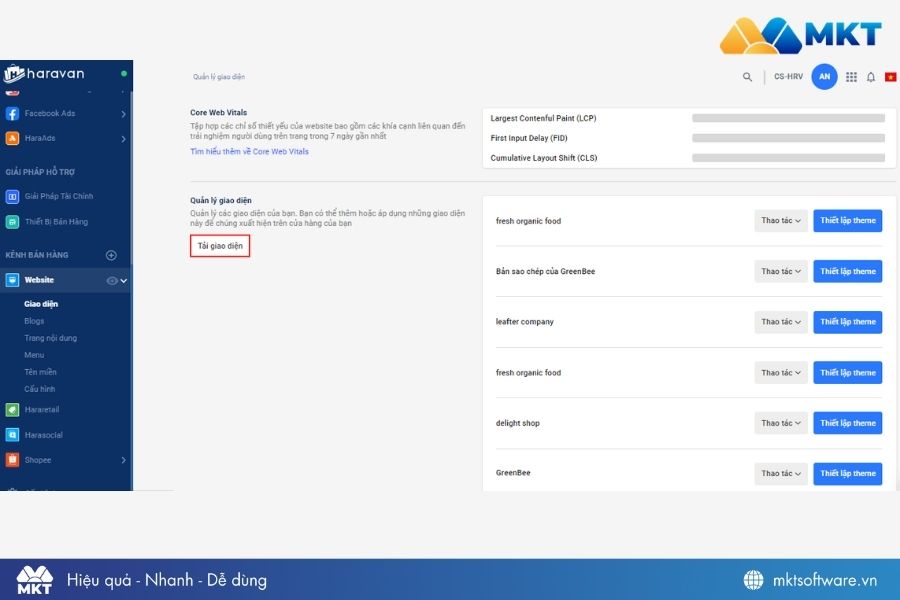 Phần mềm bán hàng đa kênh Haravan