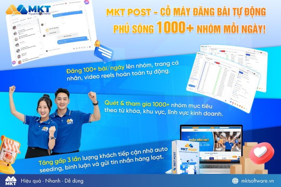 Phần mềm gửi tin nhắn tự động - MKT Post