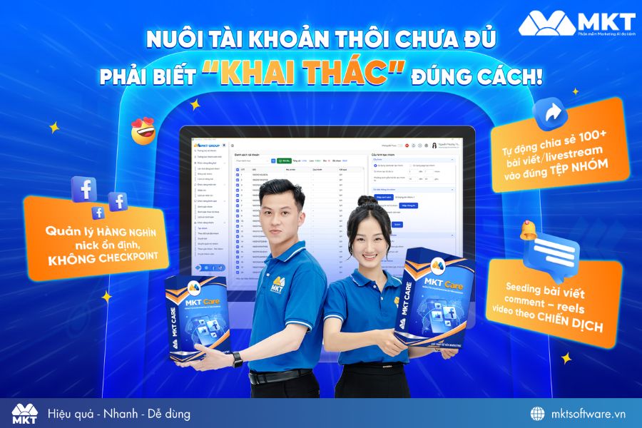 MKT Care là công cụ tự động mời bạn bè tham gia nhóm Facebook MKT Care là công cụ tự động mời bạn bè tham gia nhóm Facebook