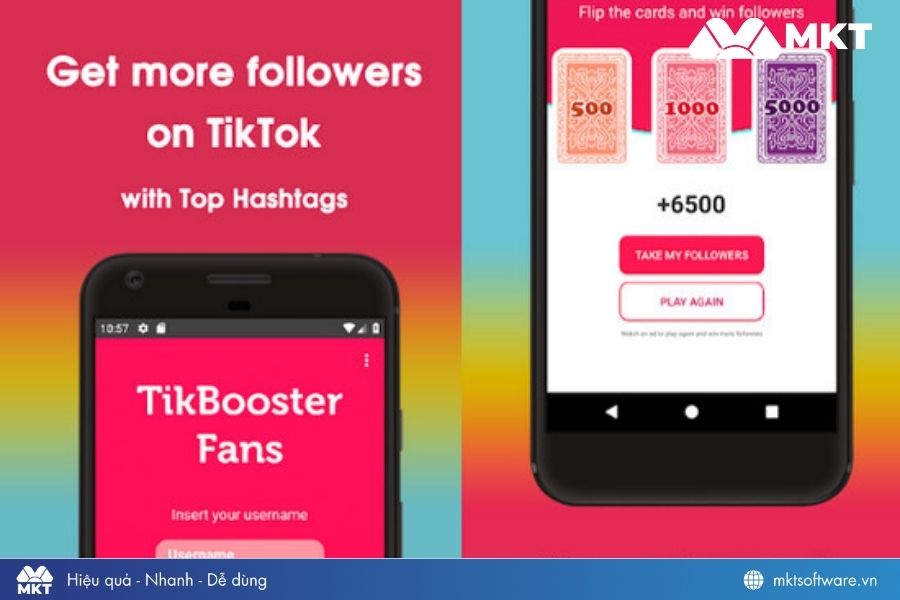 Phần mềm tăng follow TikTok Booster