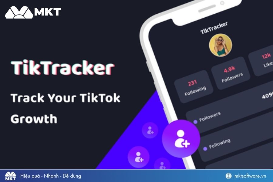 Phần mềm tăng follow TikTok TikTracker