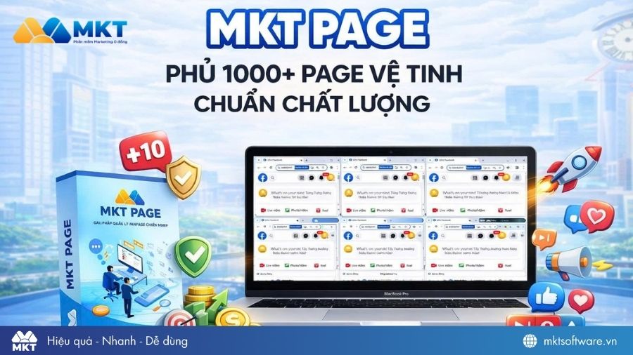 MKT Page - Phần mềm hỗ trợ xây page vệ tinh phủ thương hiệu 