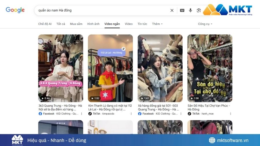 Phủ thương hiệu qua video ngắn