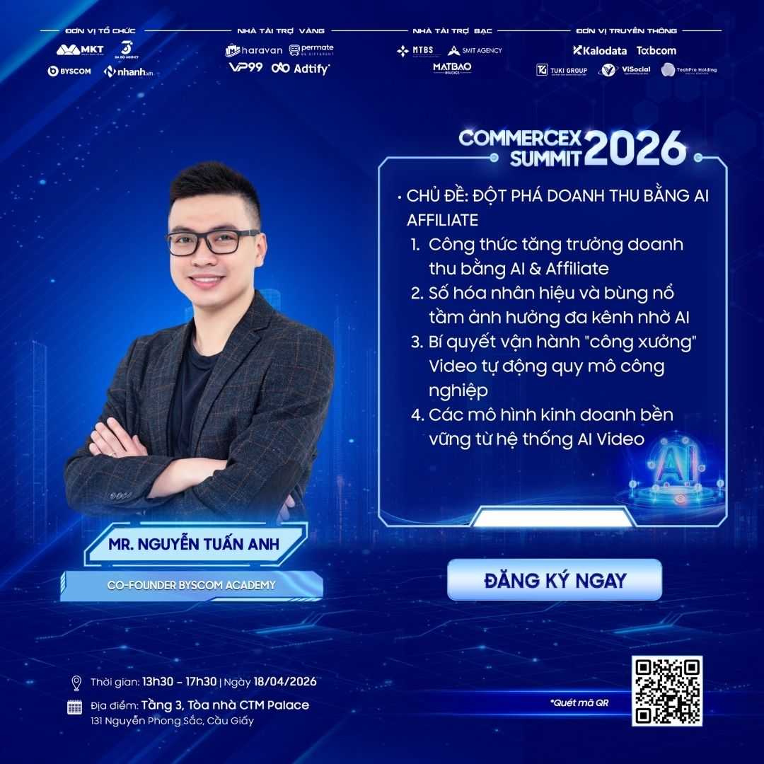 Diễn giả Nguyễn Tuấn Anh – Co-founder Byscom Academy