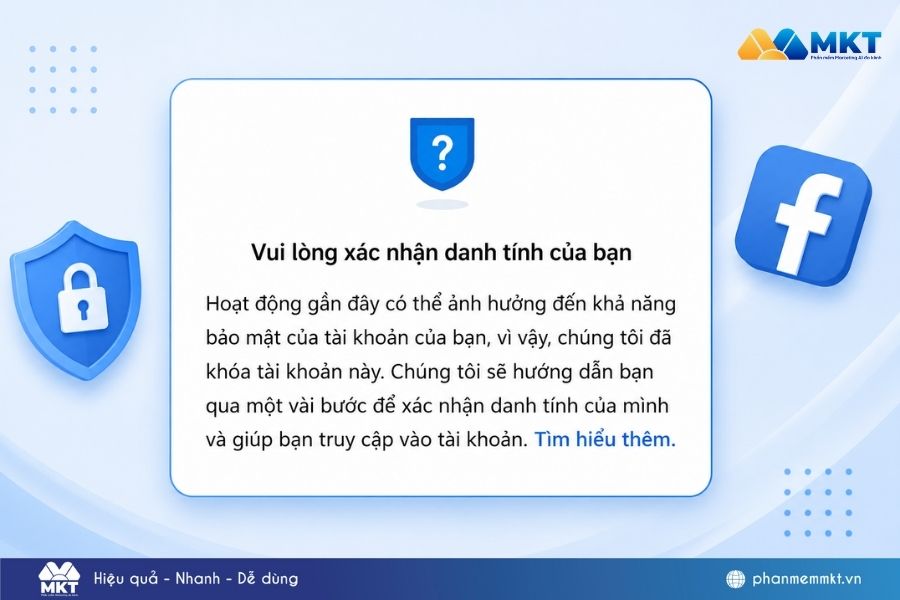 Xác minh danh tính để mở khóa Facebook Xác minh danh tính để mở khóa Facebook