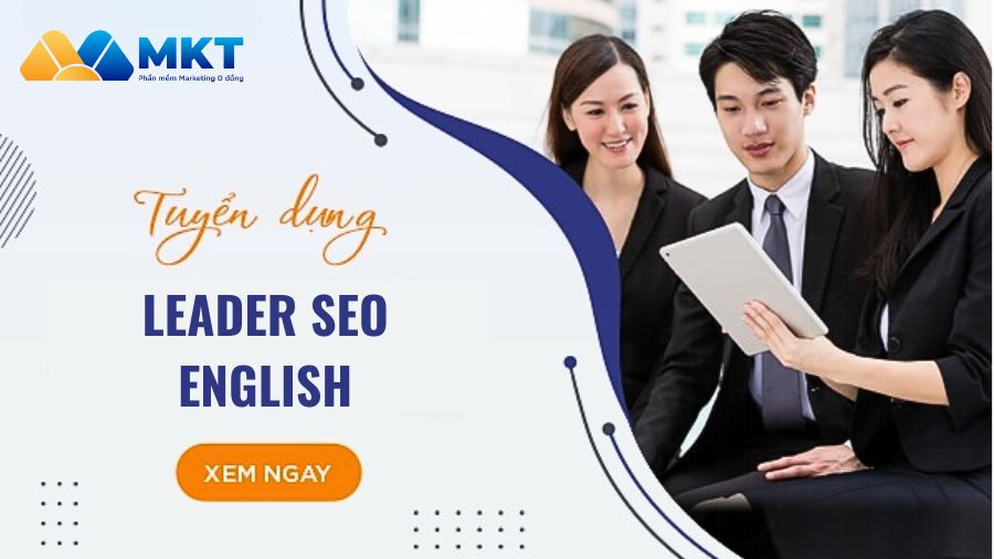 Tuyển dụng Leader SEO English