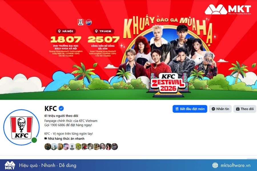 Minh họa tiểu sử Facebook bán hàng