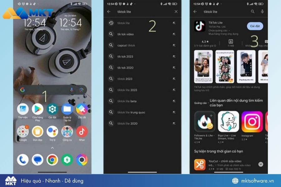 Cách tải TikTok Lite kiếm tiền android Cách tải TikTok Lite kiếm tiền android