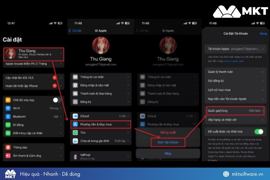 Thay đổi Quốc gia/Vùng để tải TikTok Lite Thay đổi Quốc gia/Vùng để tải TikTok Lite
