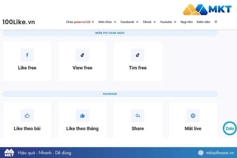 100like.vn là app tăng like Facebook miễn phí hỗ trợ tăng tương tác Facebook tự động