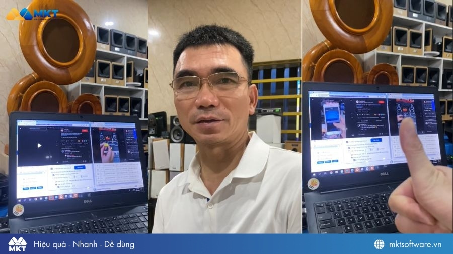 Anh Hạnh bày tỏ sự hài lòng khi sử dụng MKT TikPro