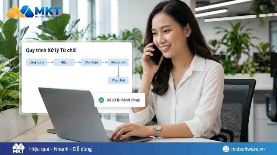 Cách xử lý từ chối của khách hàng theo công thức 3F