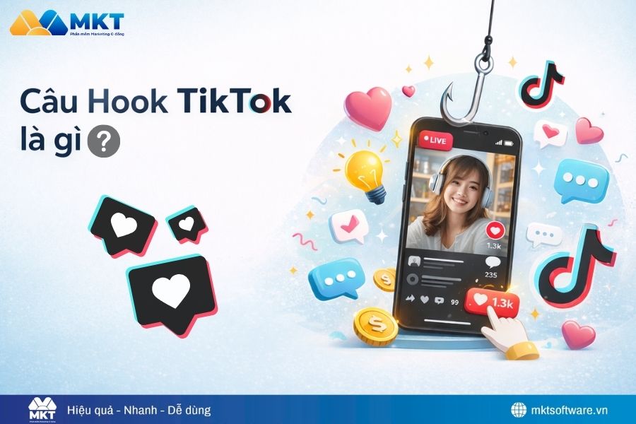 Câu hook TikTok là gì?