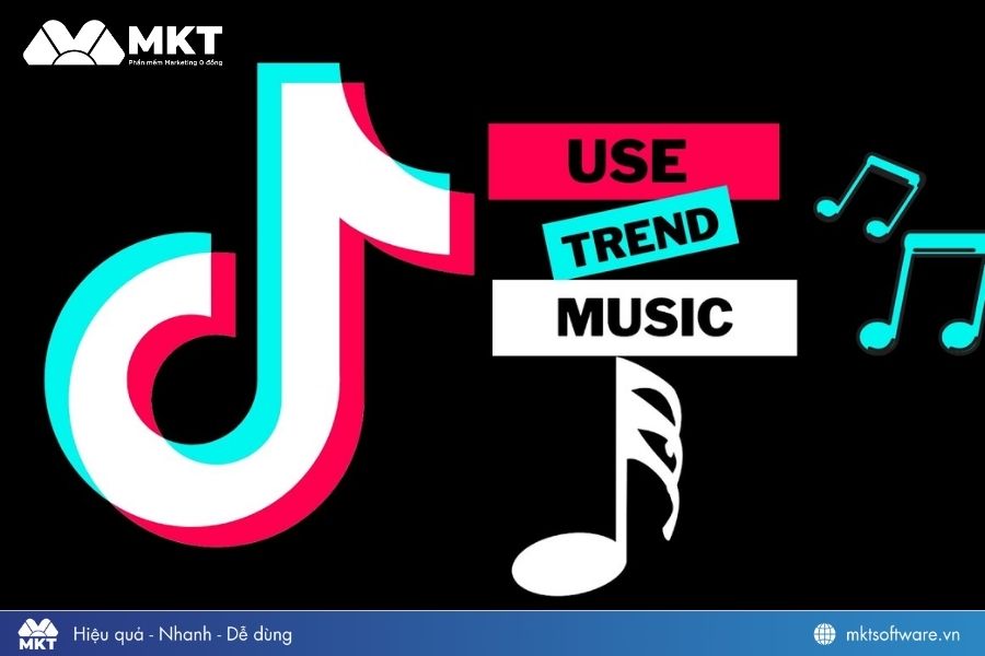 Gắn nhạc TikTok xu hướng là cách buff tim TikTok hiệu quả