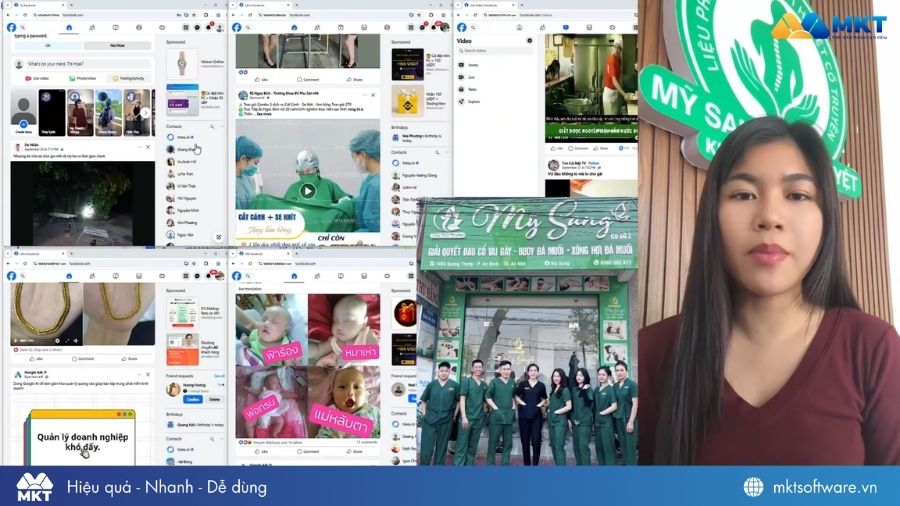 MKT Care được dùng để đăng bài tự động lên hội nhóm