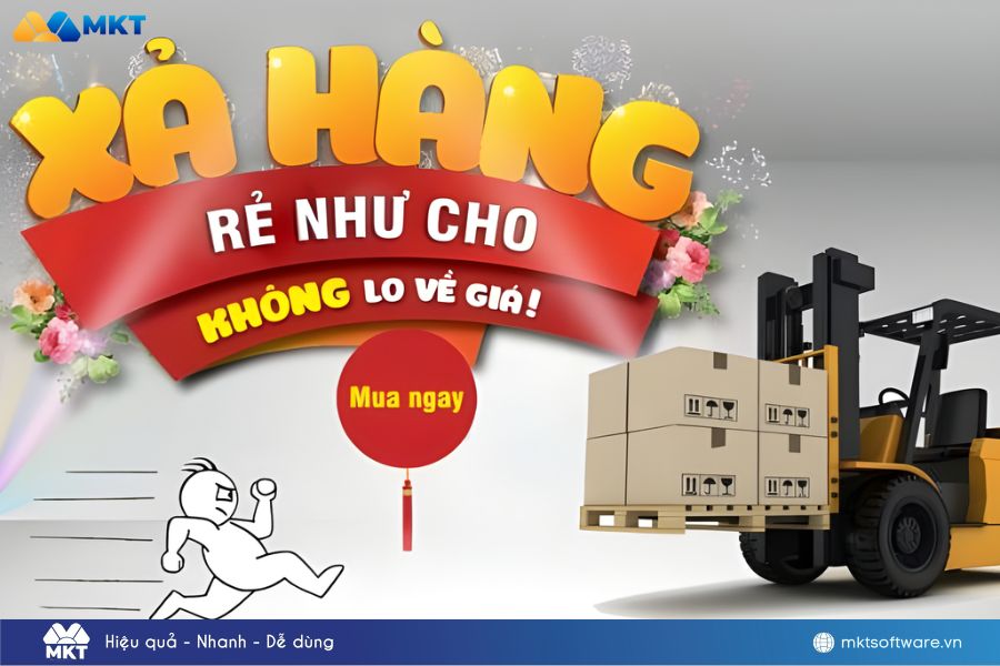 Xả hàng tồn kho – Chiến lược bán hàng sau Tết 2026 được chủ shop lựa chọn phổ biến