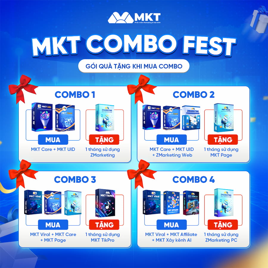 5 Combo ưu đãi từ chương trình MKT Combo Fest