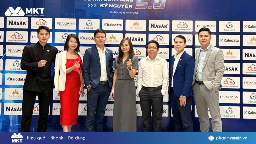 MKT Software check-in tại Tech4sales