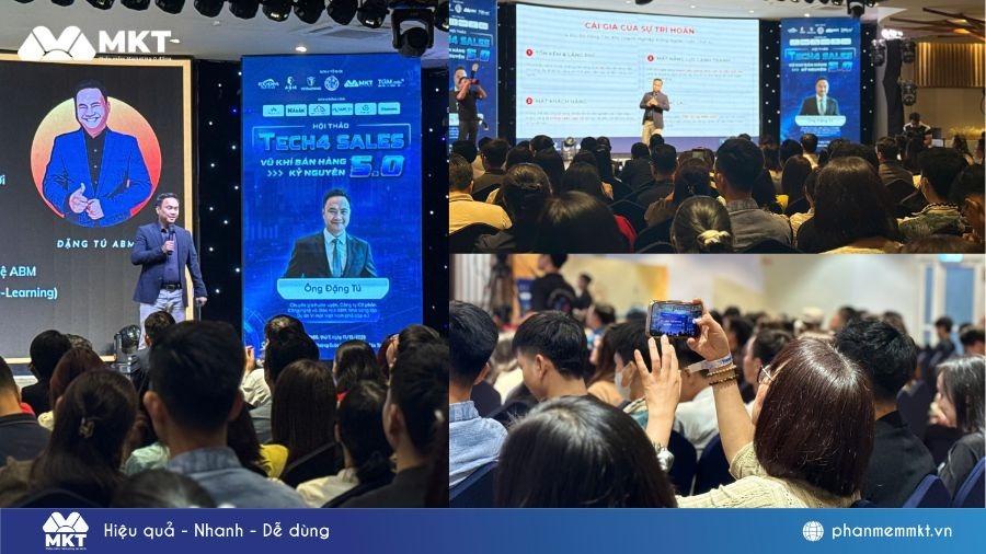 Ông Đặng Tú chia sẻ về AI thực chiến tại sự kiện