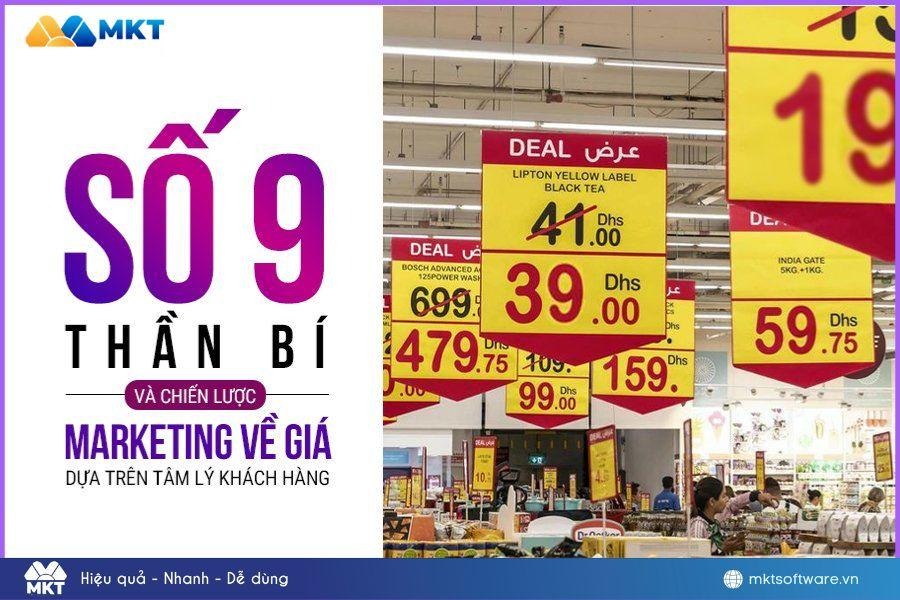 Áp dụng quy luật số 9 về giá bán
