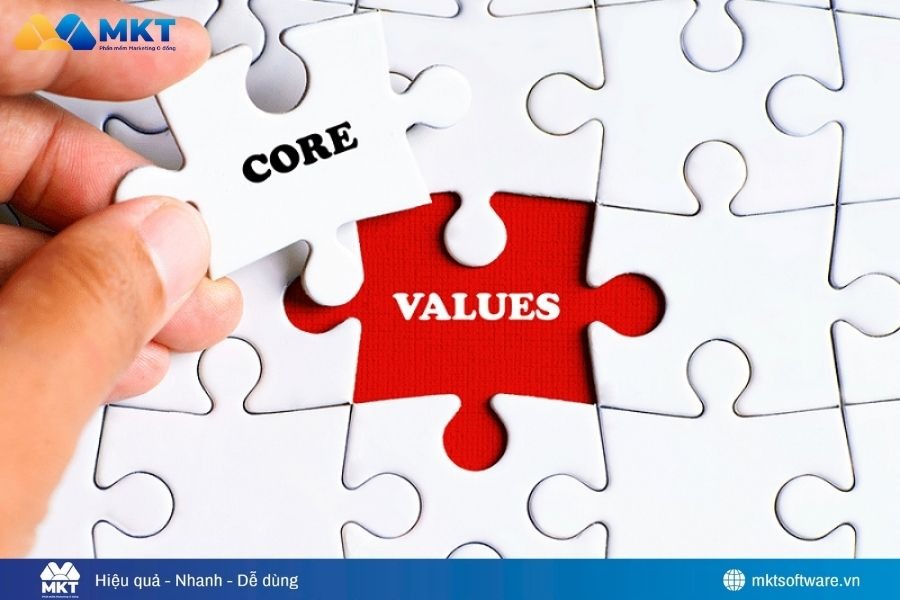 Xác định giá trị cốt lõi