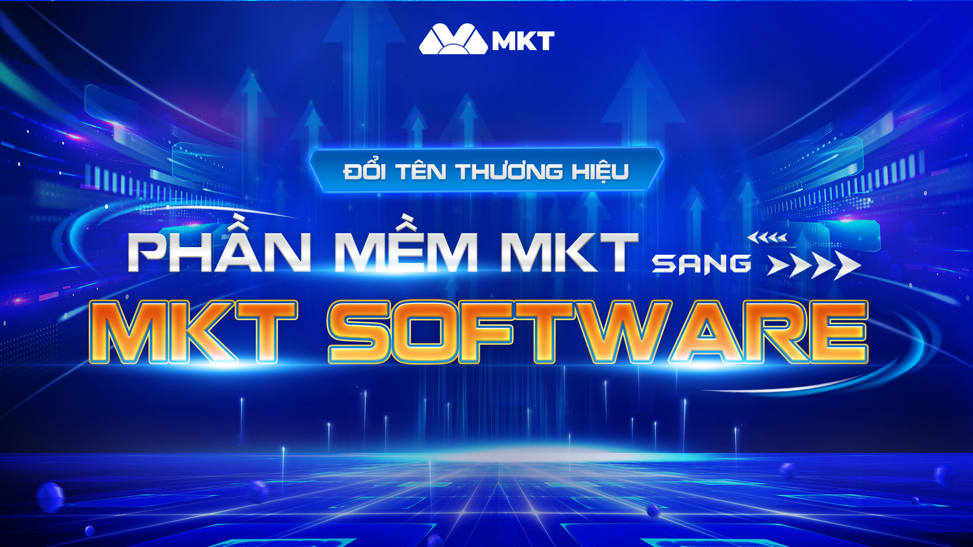 Đổi tên thương hiệu từ Phần mềm MKT sang MKT Software