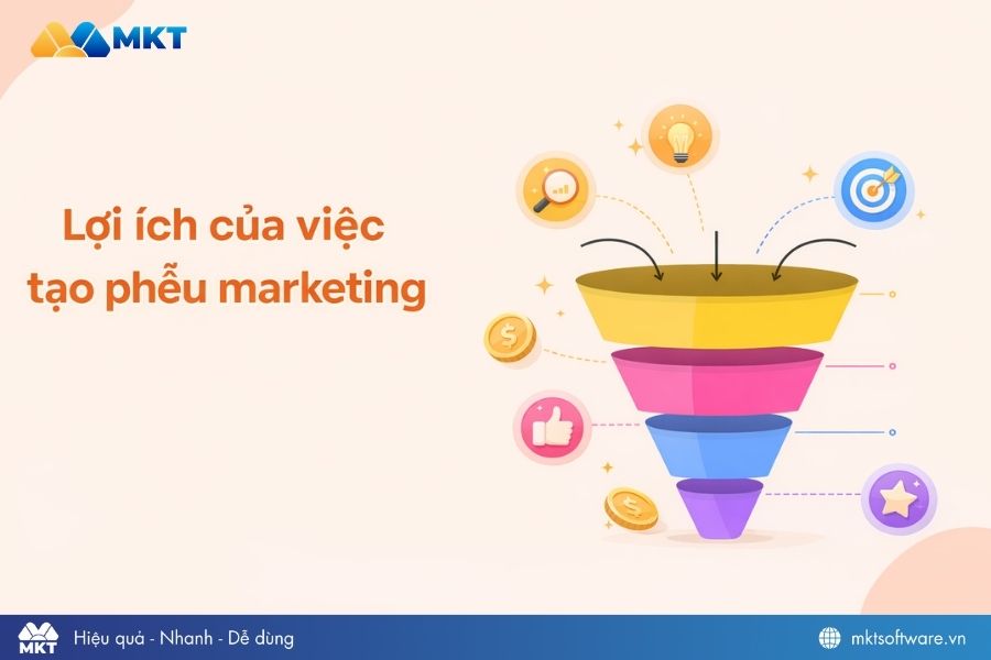 Lợi ích của việc tạo phễu marketing
