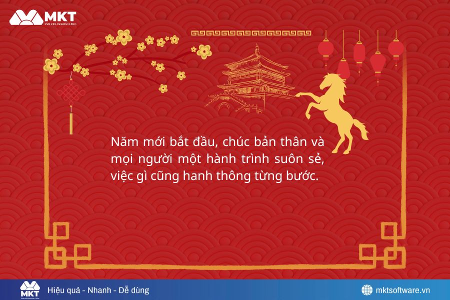 Minh họa về STT khai xuân 2026 dành cho bài Facebook cá nhân