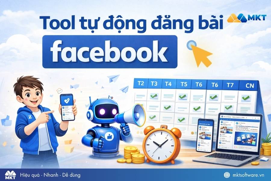 Tool đăng bài tự động Facebook là tool hỗ trợ lên lịch và đăng bài tự động