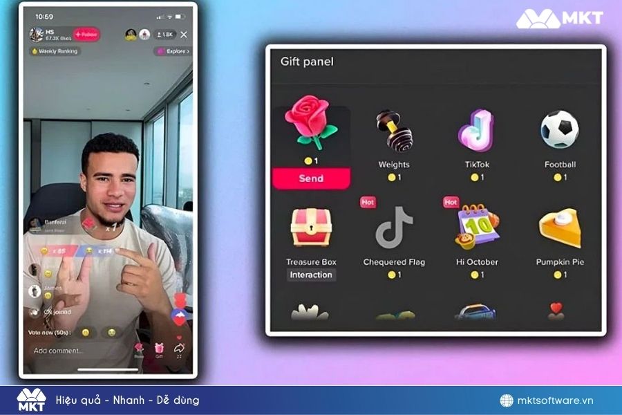 Phần mềm tạo bình luận TikTok giúp lên top comment TikTok và nâng cao độ tin cậy