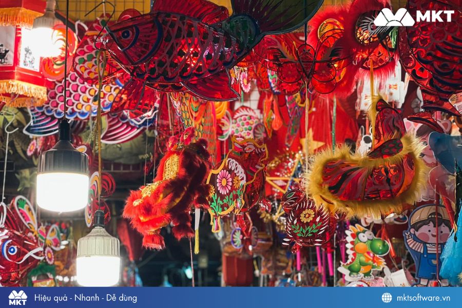 Ý tưởng kinh doanh đèn lồng Trung Thu 