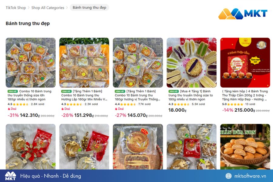 Bán hàng Trung Thu online qua TikTok Shop