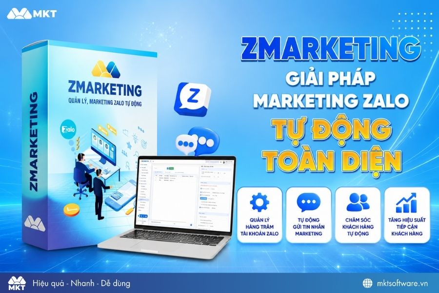 Phần mềm hỗ trợ bán hàng trên Zalo ZMarketing (bản PC) Phần mềm hỗ trợ bán hàng trên Zalo ZMarketing (bản PC)