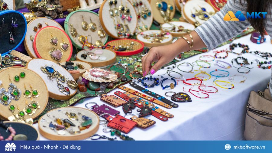 Ý tưởng bán trang sức giá bình dân
