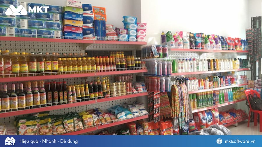 Bán tạp hóa nhỏ tại nhà nên sắp xếp các sản phẩm rõ ràng, khoa học 