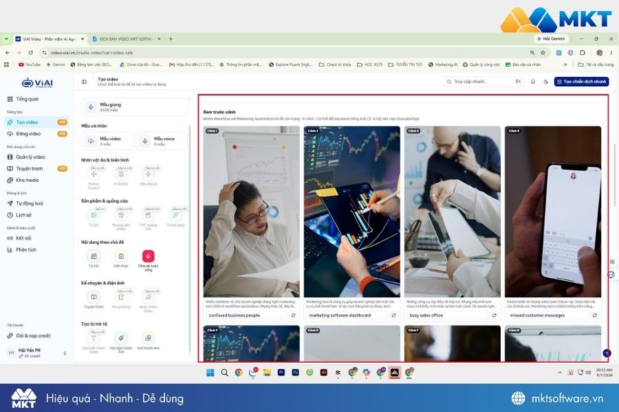 Xem trước mẫu video được gợi ý Xem trước mẫu video được gợi ý