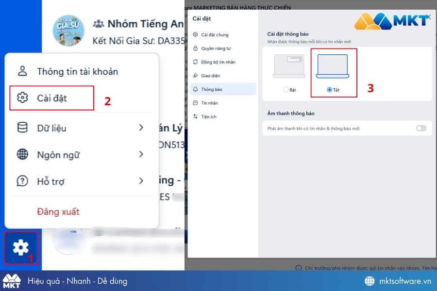 Cách tắt thông báo tin nhắn từ tất cả các cuộc trò chuyện Cách tắt thông báo tin nhắn từ tất cả các cuộc trò chuyện