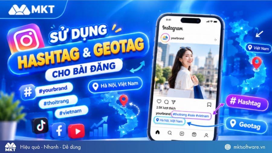 Sử dụng Hashtags và Geotags khi xây kênh instagram Sử dụng Hashtags và Geotags khi xây kênh instagram