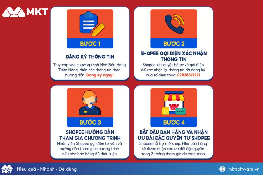 Các bước đăng ký bán hàng trên Shopee Các bước đăng ký bán hàng trên Shopee