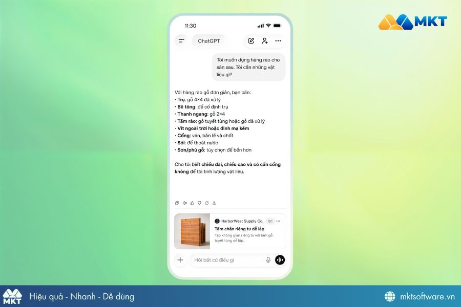 Lưu ý khi triển khai ChatGPT Ads