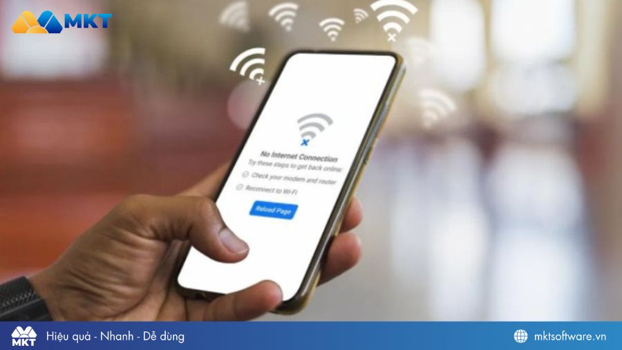 Kiểm tra lại kết nối wifi khi bạn gặp tình trạng lỗi Zalo không tải được file Kiểm tra lại kết nối wifi khi bạn gặp tình trạng lỗi Zalo không tải được file