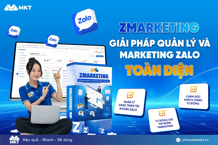 Giải pháp quản lý Zalo Marketing toàn diện - ZMarketing