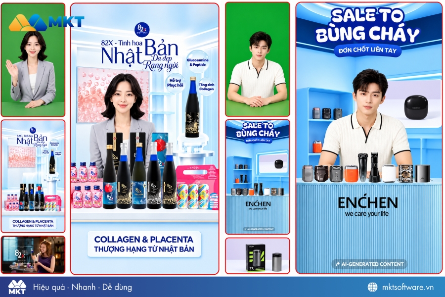 AI livestream có khả năng xử lý tương tác