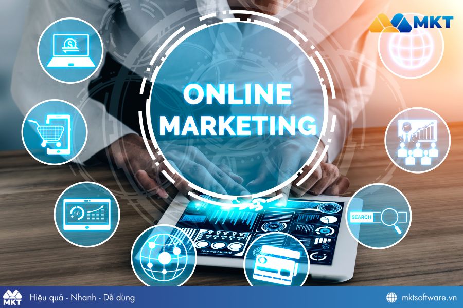 Hầu hết các hoạt động marketing online đều diễn ra trên môi trường internet