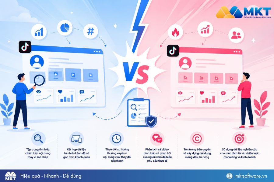 Lưu ý khi phân tích kênh TikTok đối thủ