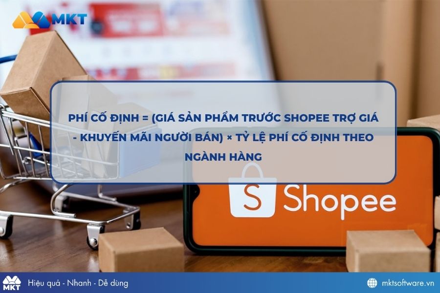 Công thức tính phí cố định trên giá trị của từng sản phẩm