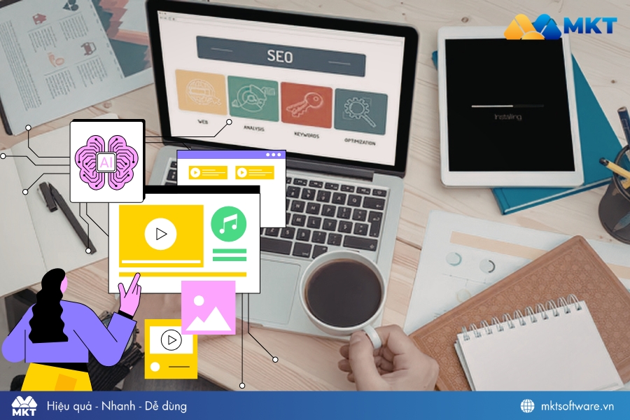Dùng AI viết content SEO và tối ưu nội dung